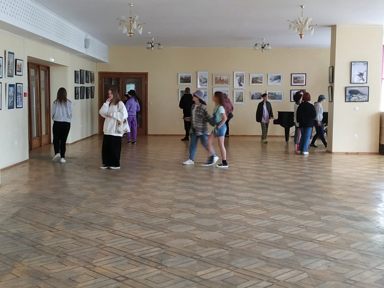 Юные художники Кондопожской школы искусств побывали в национальном парке